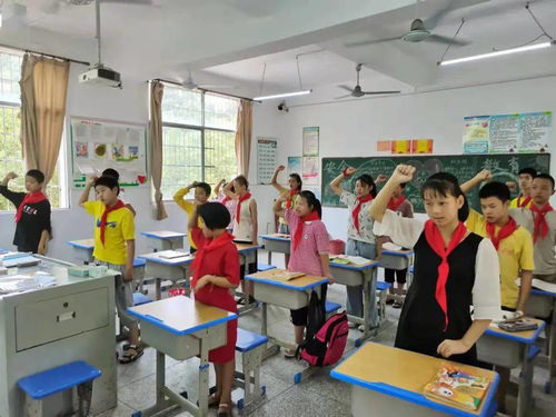 吉水县特殊教育学校开展 向国旗敬礼 请党放心,强国有我 主题团队日活动